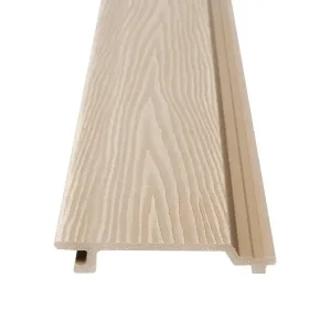 Koop Online Kunststof Gevelbekleding Composiet - Shiplap Rabatdeel DubbelLicht Beige